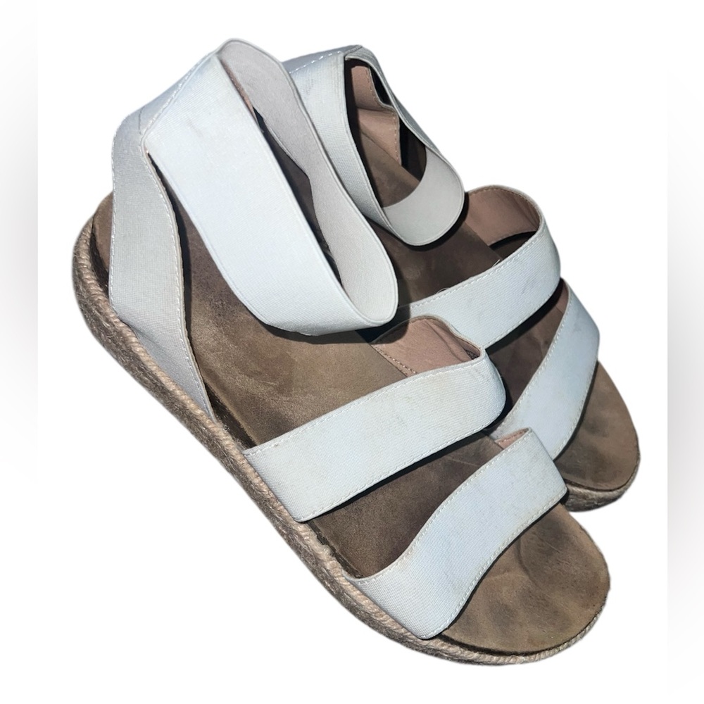 White Strappy Sandals